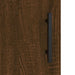 Dulap montat pe perete, stejar maro, 69,5x34x90 cm - WALTI WALTI