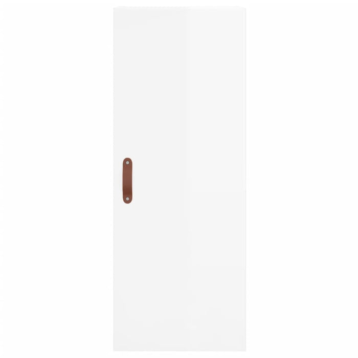 Dulap montat pe perete, alb extralucios, 34,5x34x90 cm WALTI
