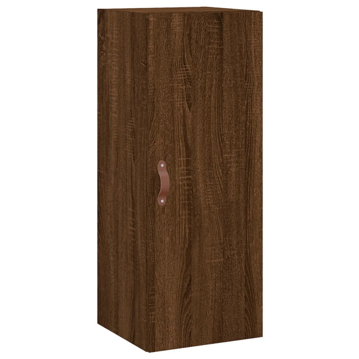 Dulap montat pe perete, stejar maro, 34,5x34x90 cm WALTI