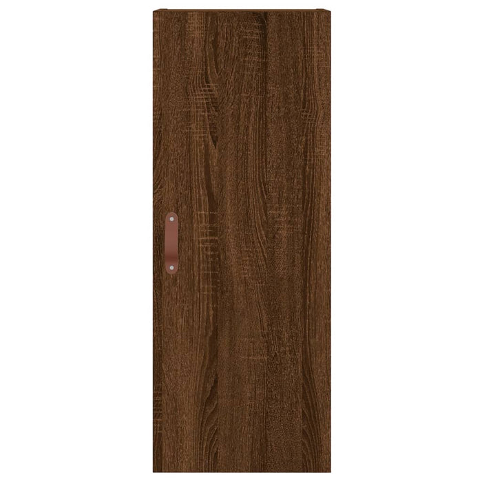 Dulap montat pe perete, stejar maro, 34,5x34x90 cm WALTI