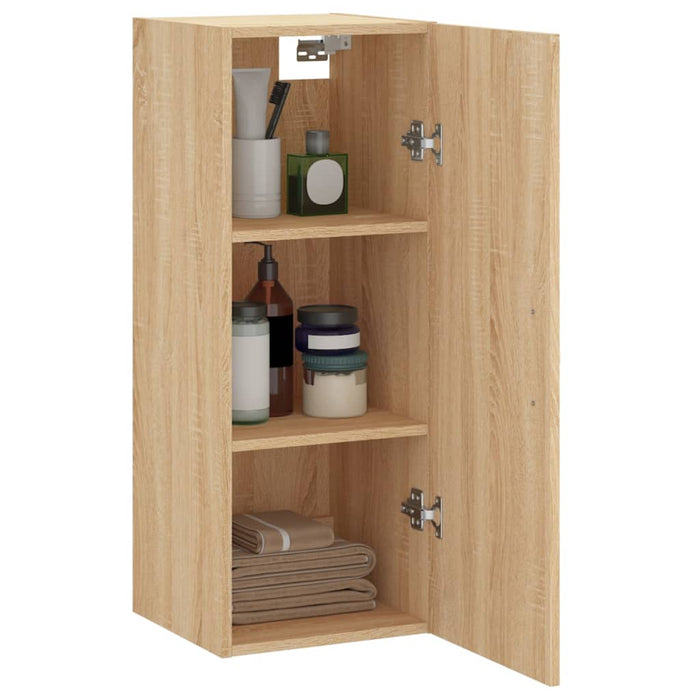 Dulap montat pe perete, stejar sonoma, 34,5x34x90 cm WALTI