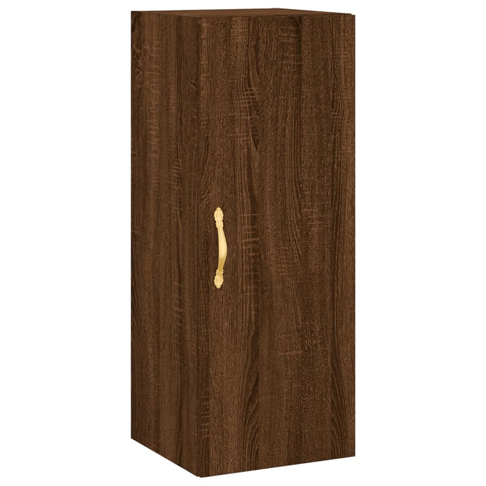 Dulap montat pe perete, stejar maro, 34,5x34x90 cm WALTI