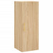 Dulap montat pe perete, stejar sonoma, 34,5x34x90 cm - WALTI WALTI