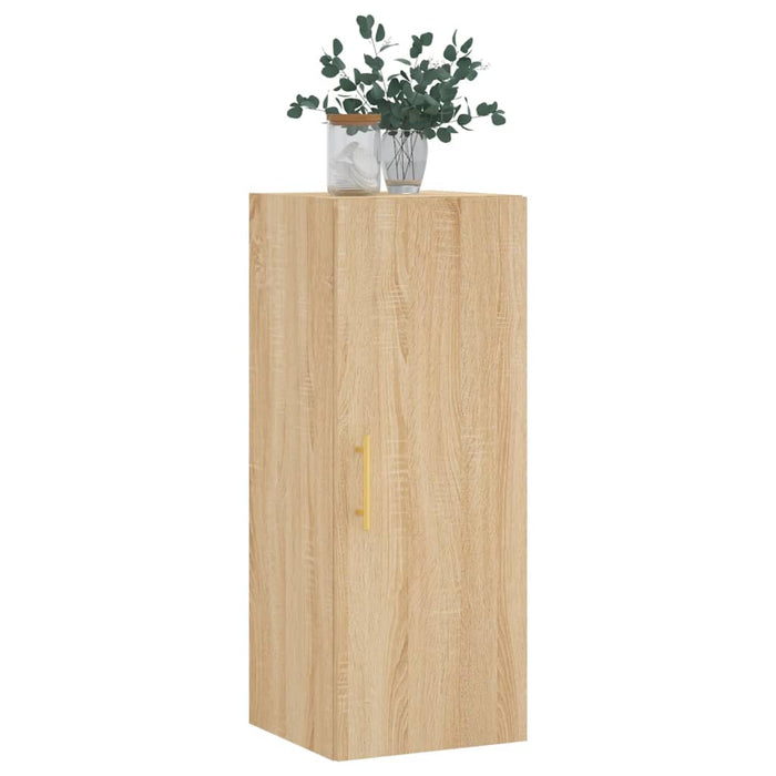 Dulap montat pe perete, stejar sonoma, 34,5x34x90 cm - WALTI WALTI