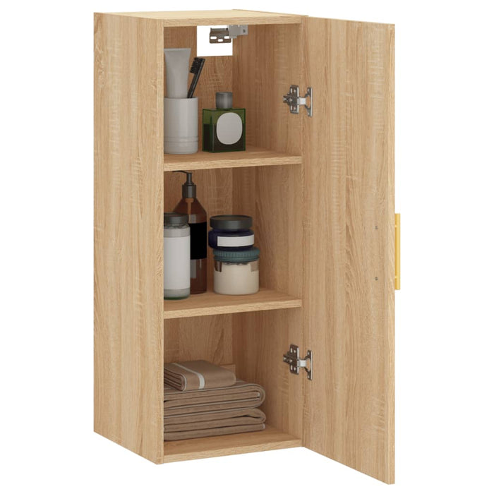 Dulap montat pe perete, stejar sonoma, 34,5x34x90 cm - WALTI WALTI
