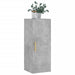 Dulap montat pe perete, gri beton, 34,5x34x90 cm - WALTI WALTI