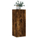 Dulap montat pe perete, stejar fumuriu, 34,5x34x90 cm - WALTI WALTI