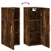 Dulap montat pe perete, stejar fumuriu, 34,5x34x90 cm - WALTI WALTI