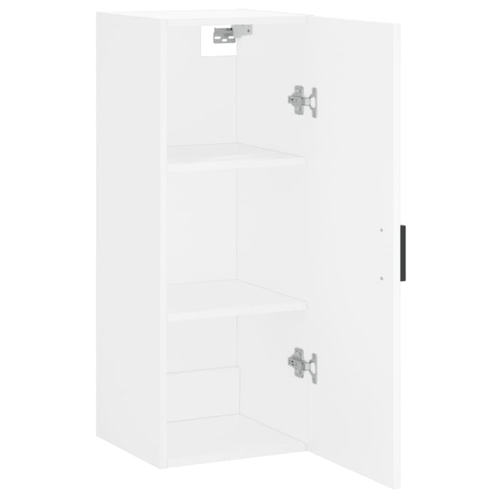 Dulap montat pe perete, alb, 34,5x34x90 cm - WALTI WALTI