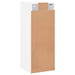 Dulap montat pe perete, alb, 34,5x34x90 cm - WALTI WALTI