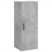 Dulap montat pe perete, gri beton, 34,5x34x90 cm - WALTI WALTI