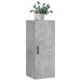 Dulap montat pe perete, gri beton, 34,5x34x90 cm - WALTI WALTI