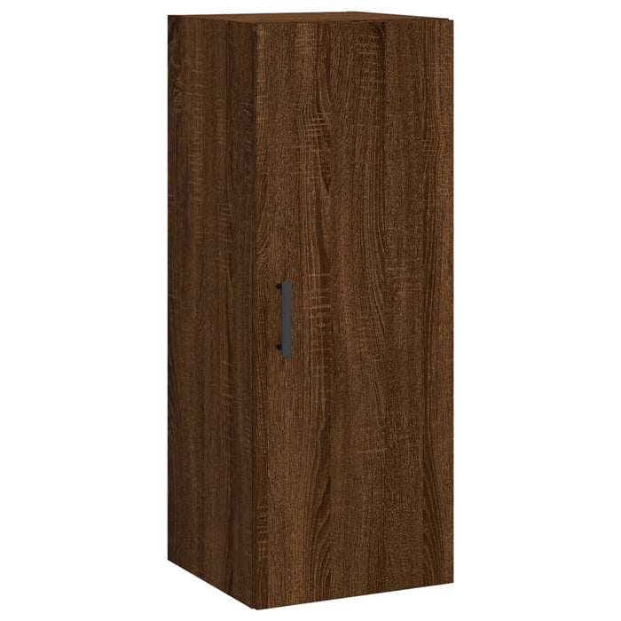 Dulap montat pe perete, stejar maro, 34,5x34x90 cm WALTI