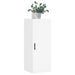 Dulap montat pe perete, alb, 34,5x34x90 cm - WALTI WALTI