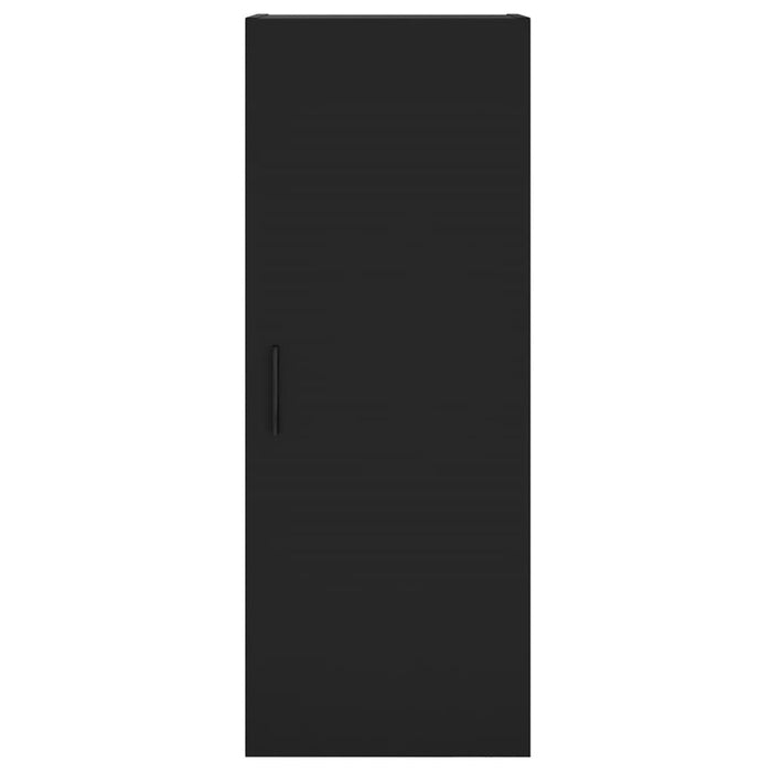 Dulap montat pe perete, negru, 34,5x34x90 cm WALTI