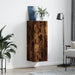 Dulap montat pe perete, stejar fumuriu, 34,5x34x90 cm - WALTI WALTI