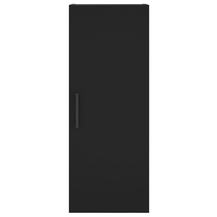 Dulap montat pe perete, negru, 34,5x34x90 cm WALTI