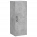 Dulap montat pe perete, gri beton, 34,5x34x90 cm - WALTI WALTI