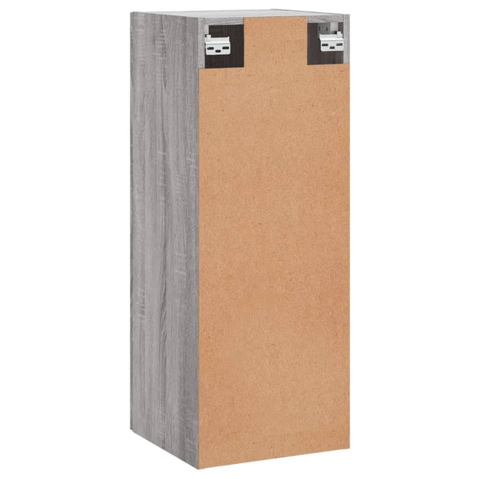 Dulap montat pe perete, gri sonoma, 34,5x34x90 cm - WALTI WALTI