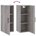 Dulap montat pe perete, gri sonoma, 34,5x34x90 cm - WALTI WALTI