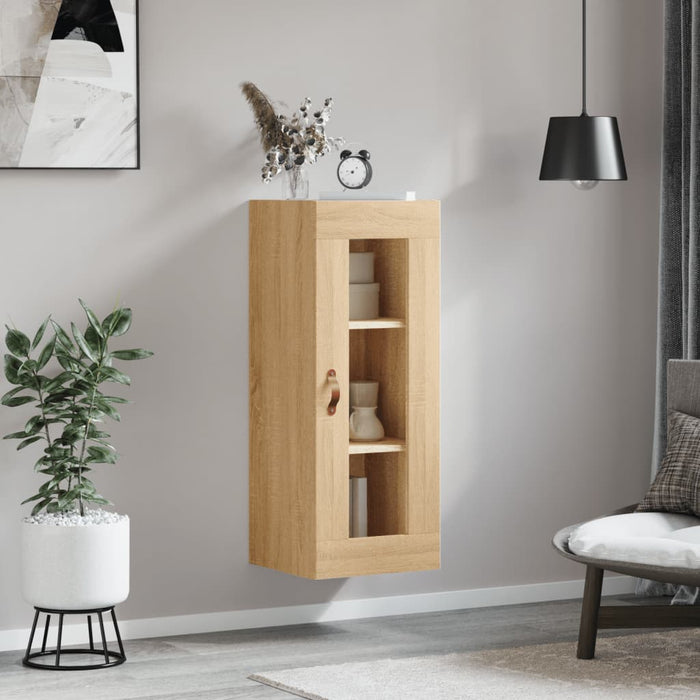 Dulap montat pe perete, stejar sonoma, 34,5x34x90 cm WALTI