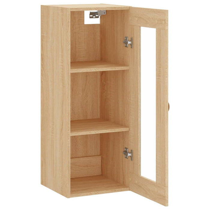 Dulap montat pe perete, stejar sonoma, 34,5x34x90 cm WALTI