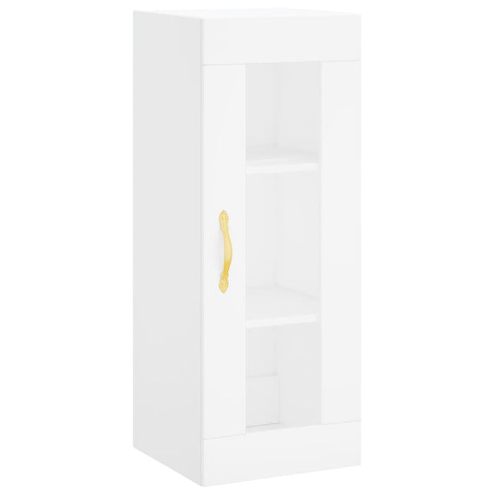 Dulap montat pe perete, alb, 34,5x34x90 cm WALTI