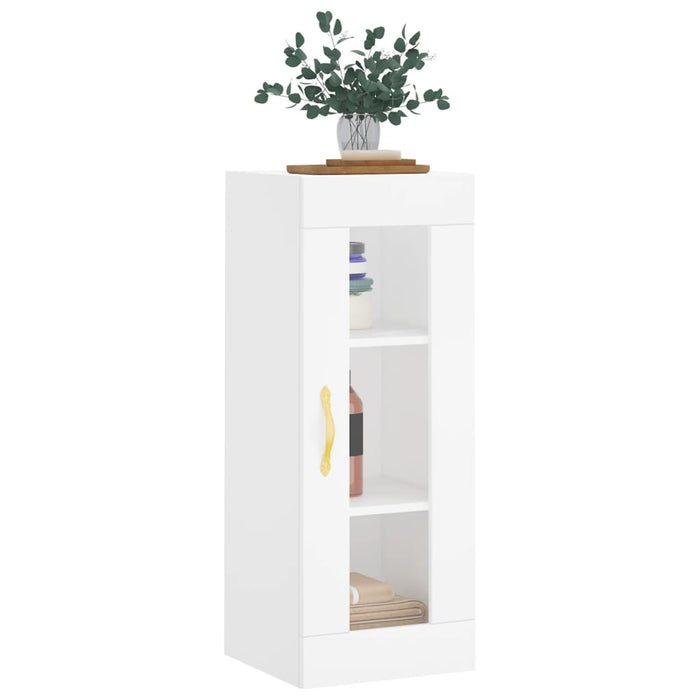 Dulap montat pe perete, alb, 34,5x34x90 cm WALTI