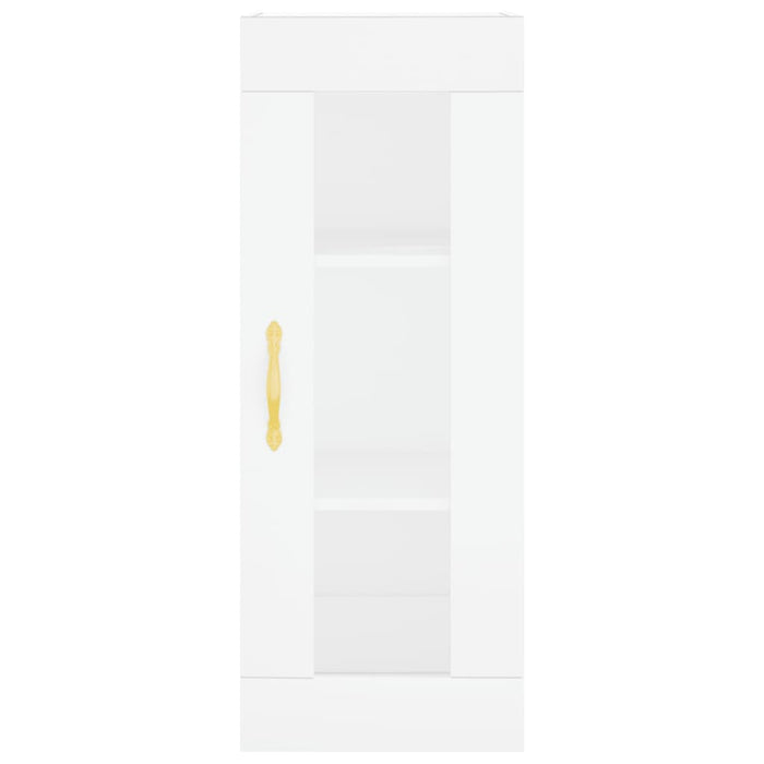 Dulap montat pe perete, alb, 34,5x34x90 cm WALTI
