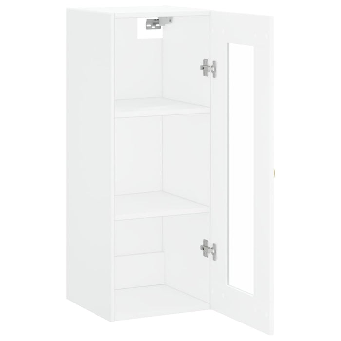 Dulap montat pe perete, alb, 34,5x34x90 cm WALTI