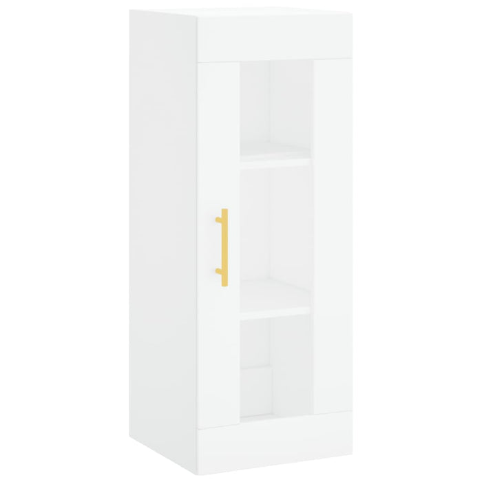 Dulap montat pe perete, alb, 34,5x34x90 cm - WALTI WALTI