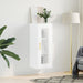 Dulap montat pe perete, alb, 34,5x34x90 cm - WALTI WALTI