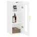 Dulap montat pe perete, alb, 34,5x34x90 cm - WALTI WALTI