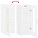 Dulap montat pe perete, alb, 34,5x34x90 cm - WALTI WALTI