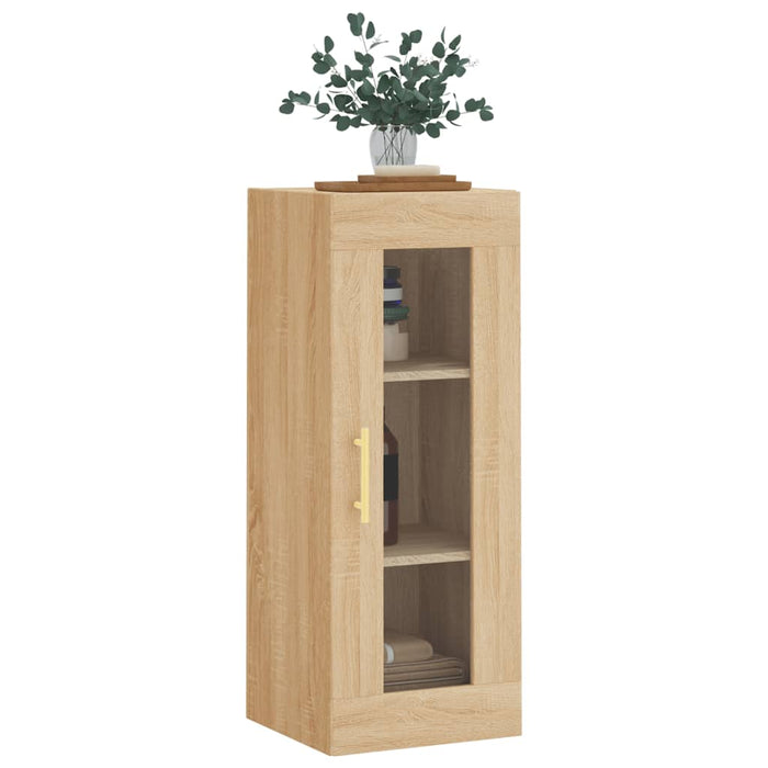 Dulap montat pe perete, stejar sonoma, 34,5x34x90 cm - WALTI WALTI