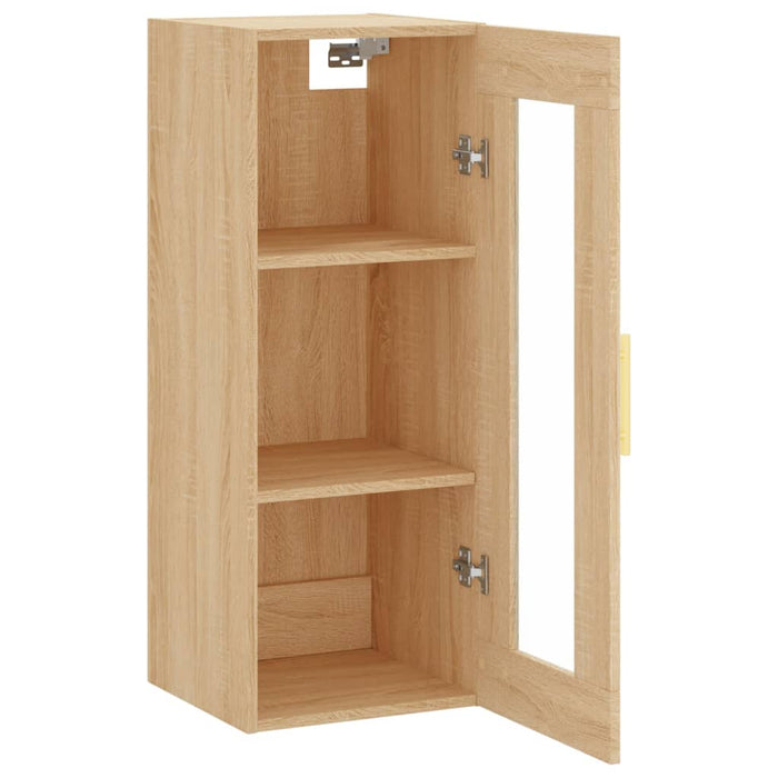 Dulap montat pe perete, stejar sonoma, 34,5x34x90 cm - WALTI WALTI