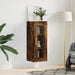 Dulap montat pe perete, stejar fumuriu, 34,5x34x90 cm - WALTI WALTI