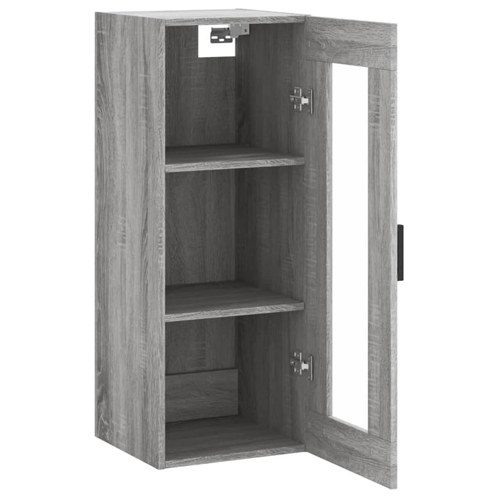 Dulap montat pe perete, gri sonoma, 34,5x34x90 cm WALTI