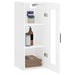Dulap montat pe perete, alb, 34,5x34x90 cm - WALTI WALTI
