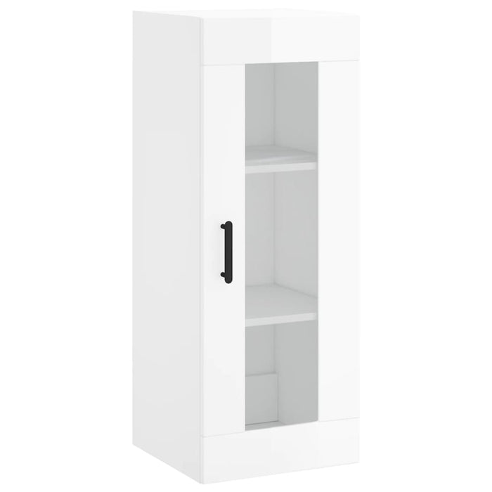 Dulap montat pe perete, alb extralucios, 34,5x34x90 cm WALTI