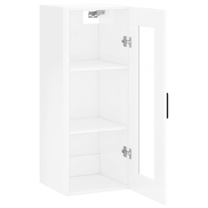 Dulap montat pe perete, alb extralucios, 34,5x34x90 cm WALTI