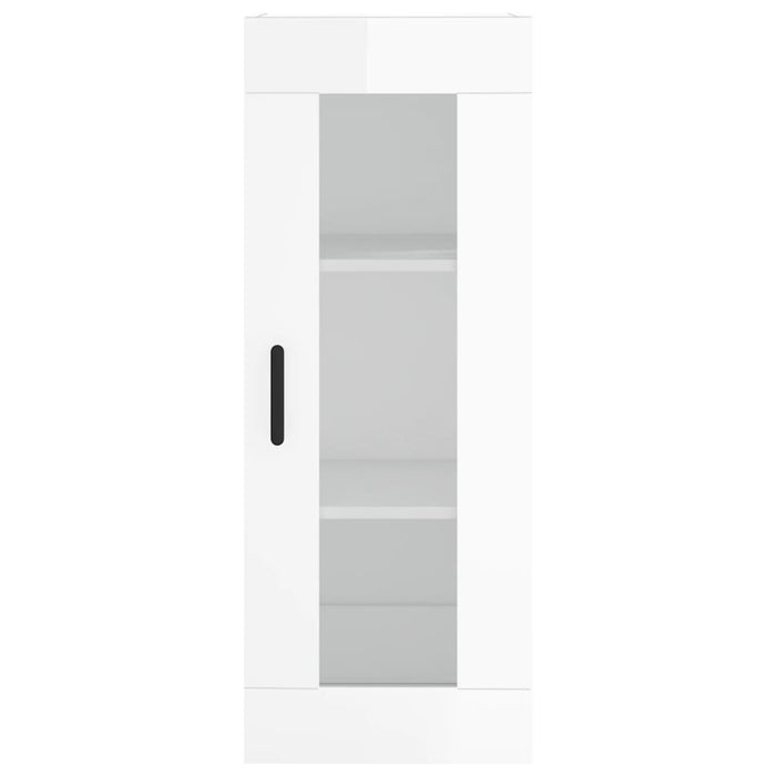 Dulap montat pe perete, alb extralucios, 34,5x34x90 cm WALTI