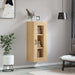Dulap montat pe perete, stejar sonoma, 34,5x34x90 cm - WALTI WALTI