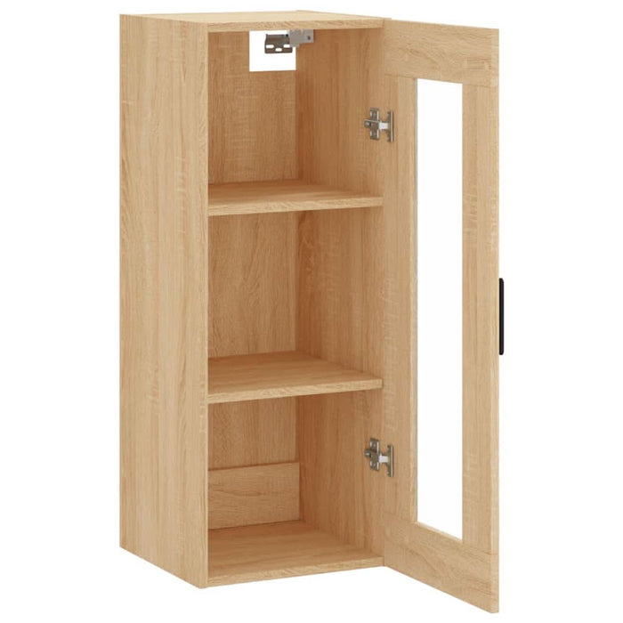 Dulap montat pe perete, stejar sonoma, 34,5x34x90 cm - WALTI WALTI
