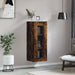 Dulap montat pe perete, stejar fumuriu, 34,5x34x90 cm - WALTI WALTI