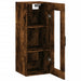Dulap montat pe perete, stejar fumuriu, 34,5x34x90 cm - WALTI WALTI