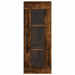 Dulap montat pe perete, stejar fumuriu, 34,5x34x90 cm - WALTI WALTI