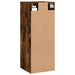 Dulap montat pe perete, stejar fumuriu, 34,5x34x90 cm - WALTI WALTI