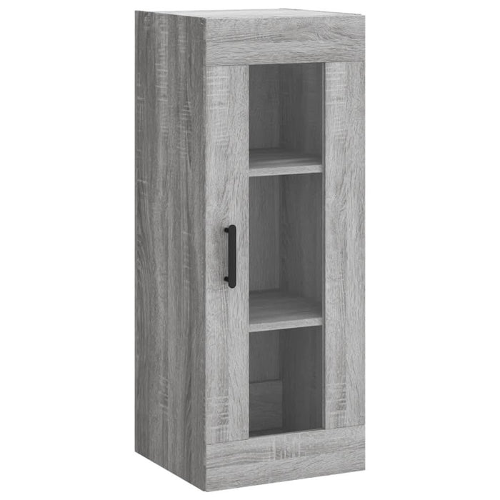 Dulap montat pe perete, gri sonoma, 34,5x34x90 cm - WALTI WALTI