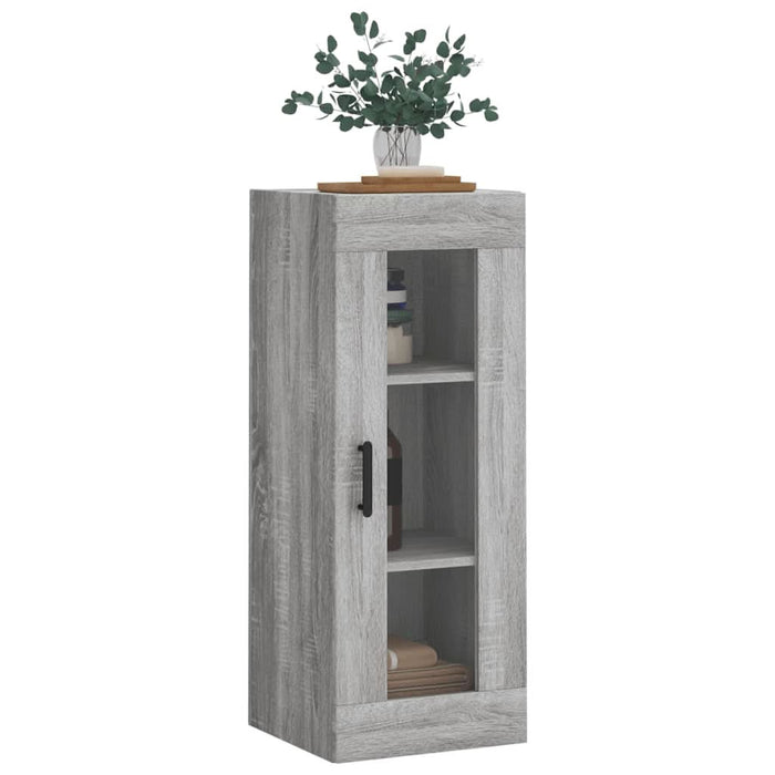 Dulap montat pe perete, gri sonoma, 34,5x34x90 cm - WALTI WALTI